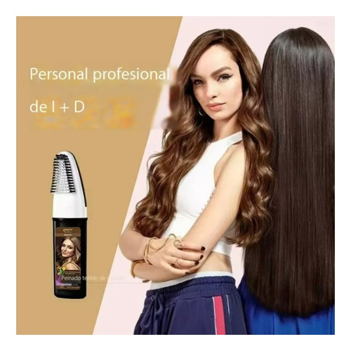 Cepillo Para Botella De Tinte Para El Cabello, Botella Con