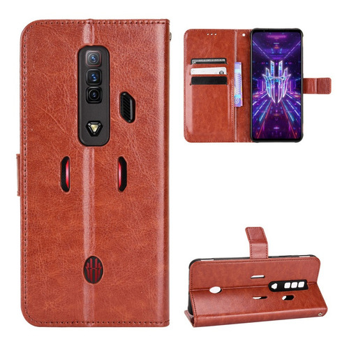 Funda De Piel Con Tapa Para Zte Nubia Redmagic 7s 7 Business