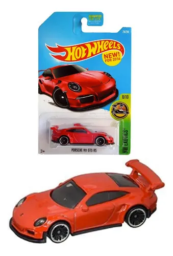 Hot Wheels Porsche 911 Gt3 Rs Hw Exotics 1:64 2016 | MercadoLivre