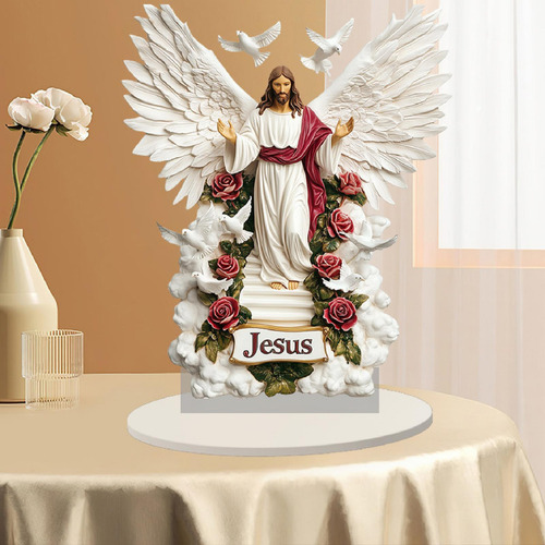 Ornamento De Jesús 2d Flat Acrylic Sign Decorative Table