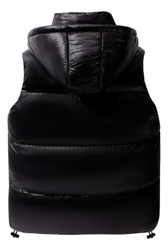 Chaleco Oreiro Love Capucha Invierno Abrigo Acolchado Puffer