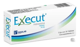 Execut Hidroxizina 10mg Caja Con 30tabs