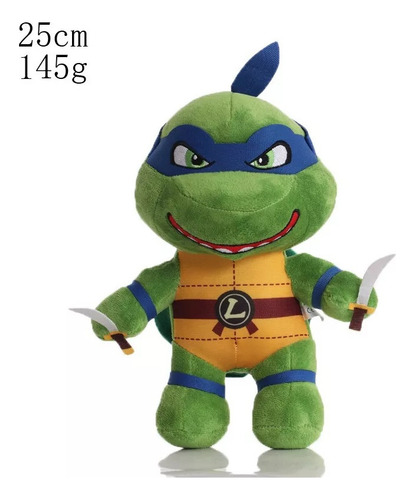 Ch 4 Pcs Juguetes Peluche Las Tortugas Ninja Mutantes