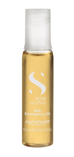 Ampolla Alfaparf Semi Di Lino Sos Emergency Oil 13 Ml