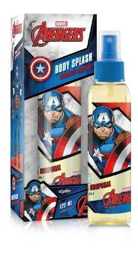 3 Perfumes Avengers Capitan America 125 Ml Body Splash 