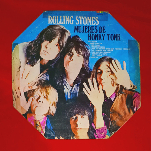 Rolling Stones Honky Tonk Éxitos Hits (vinilo Lp Hexagonal 