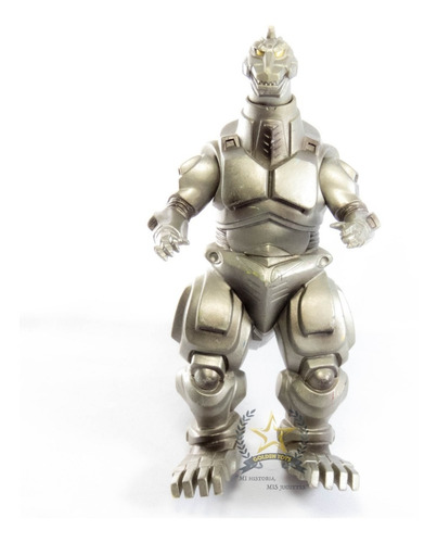Sofubi Kaiju Ch Godzilla Mechagodzilla 14 Cm 1 Golden Toys (Usado)