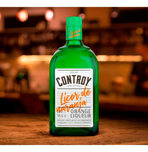 Licor De Naranjas Controy 1l