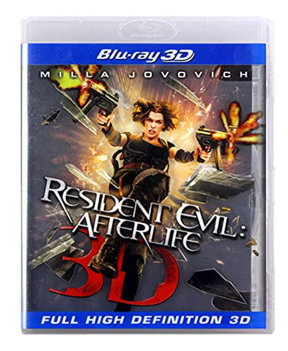 Blu-ray 3d De Resident Evil: Afterlife
