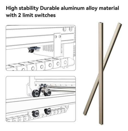 Atomstack S20 Max 22w, Grabadora Láser, Aire Doble 100-240v