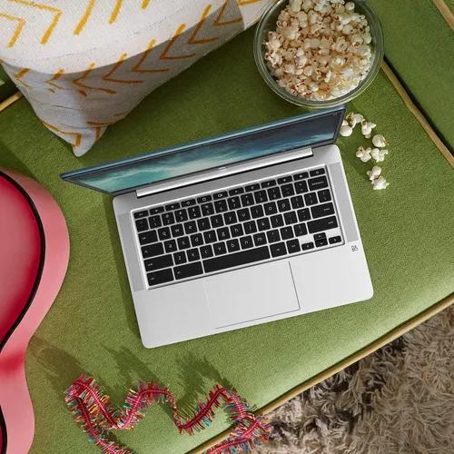 Laptop Hp Chromebook Fhd De 14 Pulgadas, Intel Celeron N4000