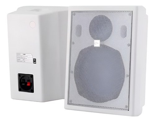 Bafle Pasivo Para Montaje Qmc 150, Negro 2 Piezas, 60w Sy Color Blanco
