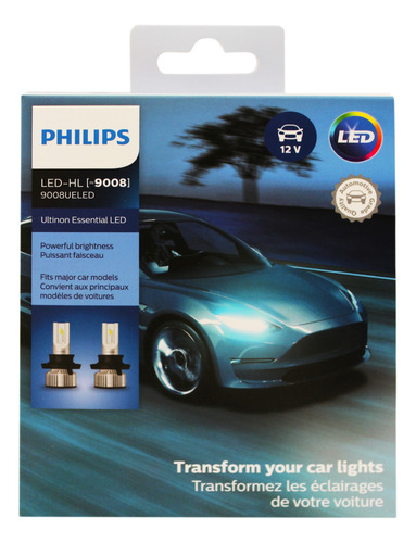 Leds Philips Ultinon Essential Conector 9008/h13