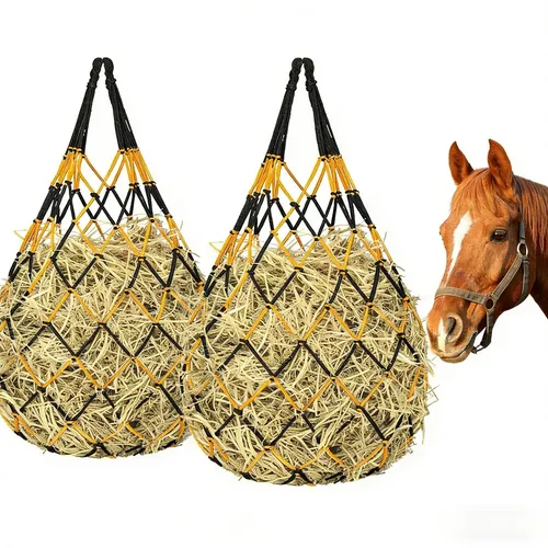 2 Piezas De Malla De Nylon Resistente For Caballos.