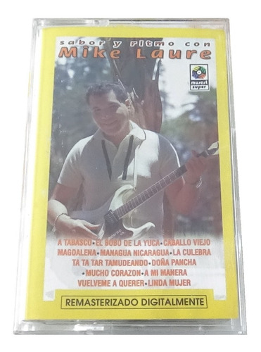 Mike Laure Sabor Y Ritmo Tape Cassette 1999 Musart Mexico 