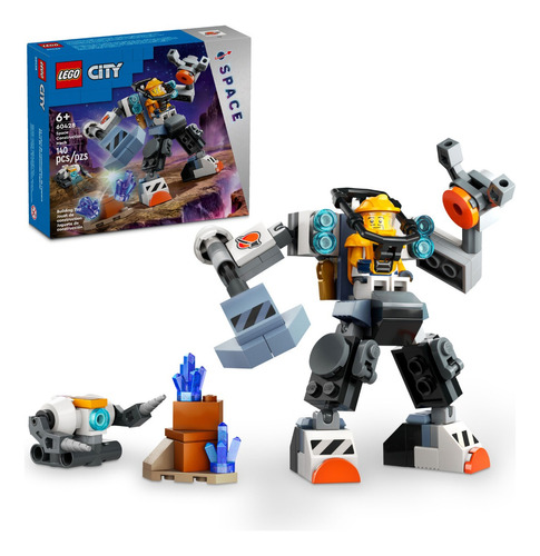 Lego City Space 60428 Set Meca Construcción Espacial 140 Pz