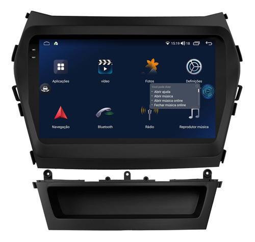 Multimidia Santa Fe 14/19 Proton G3 Android 6gb 64 Voz 9p 4g