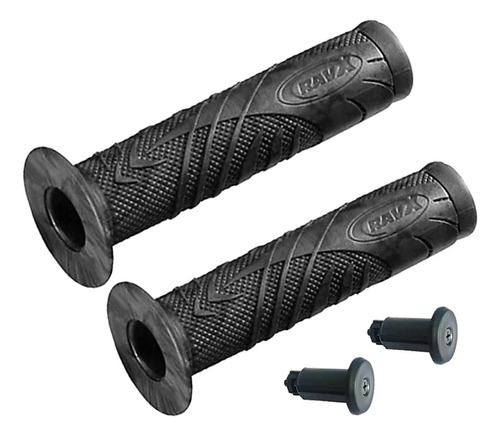 Mangos Bicicleta Bmx Ravx Grip Freeride Manigueta Puños Negro