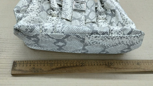Cartera Reptil Grande 30x40 Como Nueva, Bien Cuidada!!!! Reptil Reptil Metal Reptil (Usado)