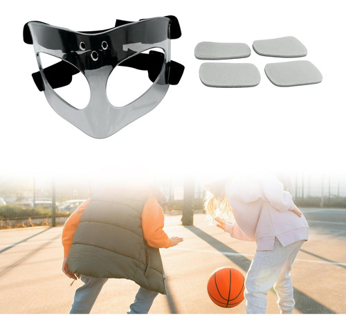 Máscara De Baloncesto Cubierta Facial Protectora Acolchado