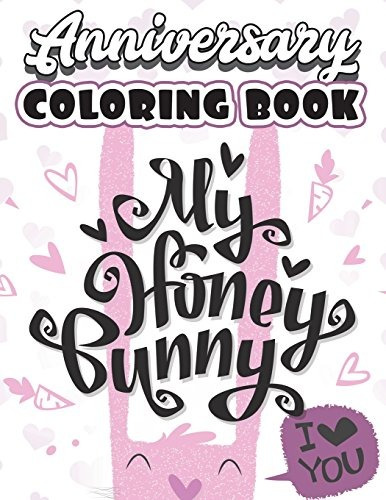 Anniversary Coloring Book Funny Cute Couple In Love Adult Co