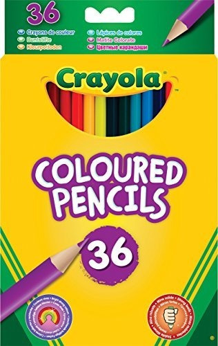 Bin684036 - Lápices Crayola Largo Cuerpo De Color Woodcase.