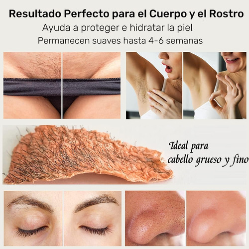 Fundidor De Cera Depilatoria Kit Para Depilar Spray Y Ceras