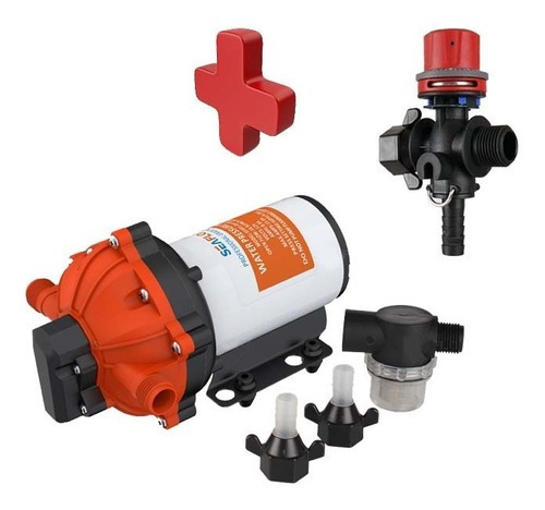 Bomba De Agua Seaflo, Diafragma, 12 V, 5.5 Gpm, 60 Psi