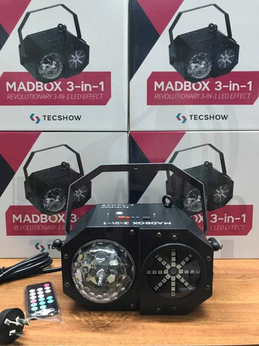 Efecto De Led Y Láser Tecshow Madbox 3 En 1 Luces Led Dj