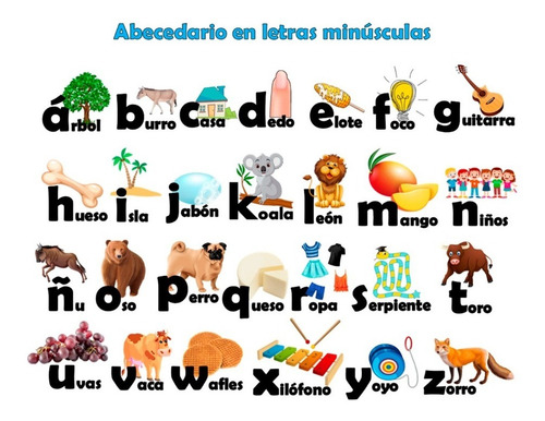 Abecedario Para Niños. P/niños De Preescolar | MercadoLibre Abecedario Para Niños. P/niños De Preescolar | MercadoLibre