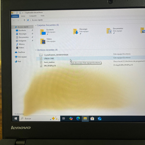 Lenovo Thinkpad X240 Core I7 4ta 256 Ssd 8 Reparar O Partes Negro (Usado)
