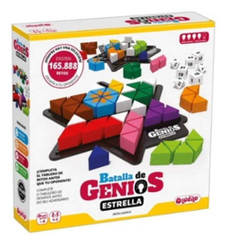 Juego De Mesa Ludilo Batalla De Genios Estrella