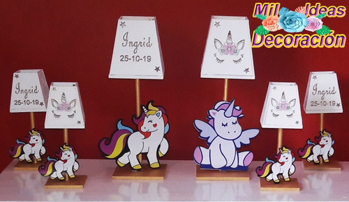 Souvenirs Fibrofacil Cumpleaños Decorado 20 Cm 10u