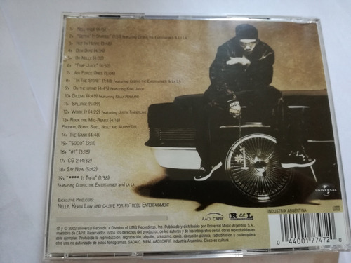 Nelly - Nellyville [explicit Content]  Cd