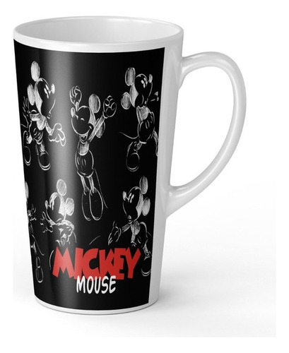 Taza Tazon Mug Mickey Mouse 2 - 17 Onzas Conica