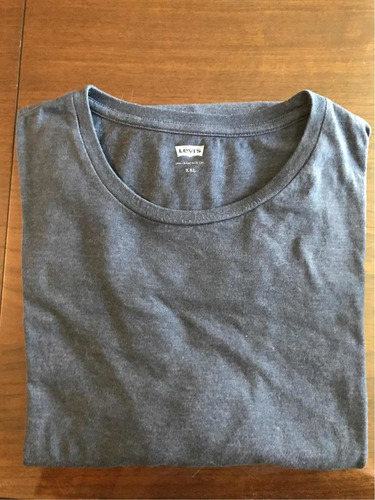 Remeras Levis Básicas - Xxl - Negra Y Azul