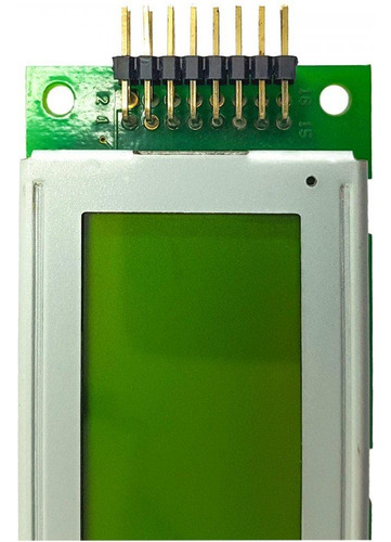 Display Lcd Ac202byi 20x2 Bignumber Fundo Back Verde