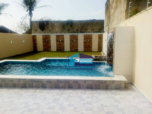Casa Alto Padrão Lado Praia, Com Piscina Somente R$430mil Minha Casa Minha Vida Utilize Seu Fgts Whats (13) 98174-2222 - Ca0690