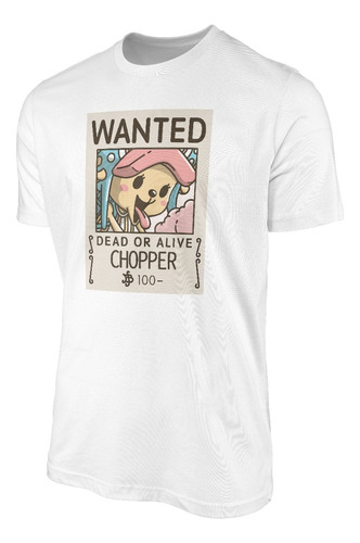 Polera Hombre One Piece Chopper Personalizada