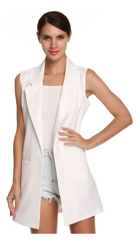 Chaleco Blazer For Mujer Casual- Formal