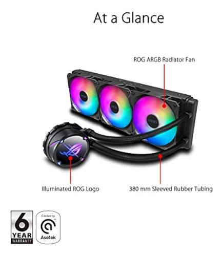 Asus Rog Strix Lc Ii 360 Argb Todo-en-uno Aio