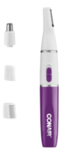 Conair Recortadora De Vello Facial Todo En 1 Para Mujer, Per