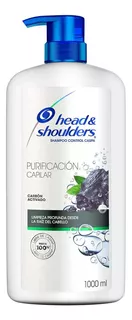 Shampoo Head & Shoulders Carbón Activado 1 Litro