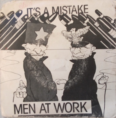 Compacto Vinil Men At Work It's A Mistake Ed. Brasil 1983