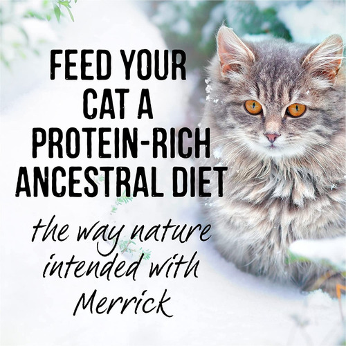Alimento Para Gato Merrick Backcountry Sabor A Pavo 24 Pack