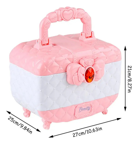 Juego De Maquillaje Lavable Real Kits De Belleza Para Niños
