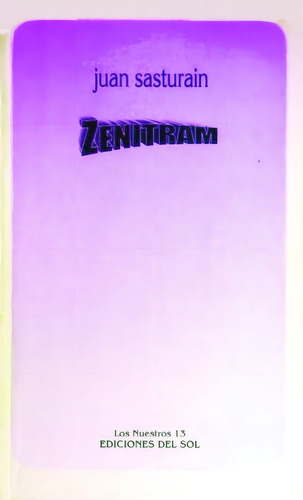 Zenitram, De Sin . Editorial Ediciones Colihue, Edición 1 En Español