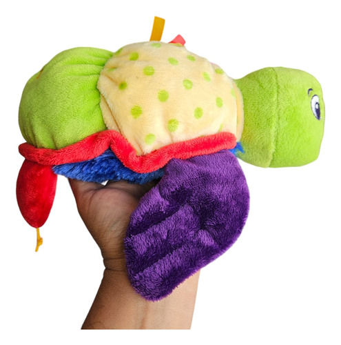 Tortuga Sensorial De Peluche Para Bebés Muy Suave
