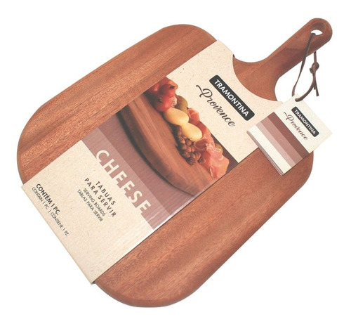 Tabla de cortar en frío Tramontina Provence de caoba con mango