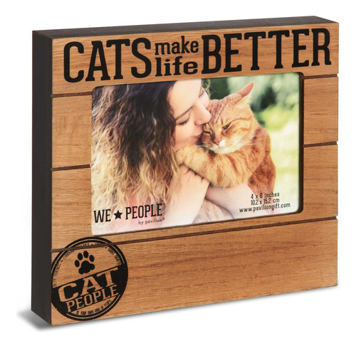 Pavilion Gift Company 67266 We People-cats Make Life Better 
